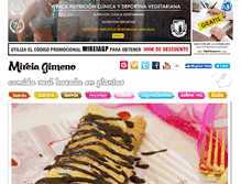 Tablet Screenshot of mireiagimeno.com